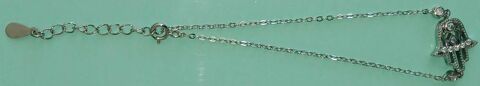 bracelet en argent ''main de fatma'' Le Revest-les-Eaux (83)
