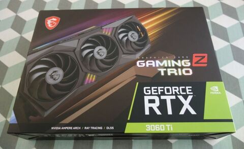 MSI GeForce RTX 3060 Ti GAMING Z TRIO 8G LHR 800 Avignon (84)