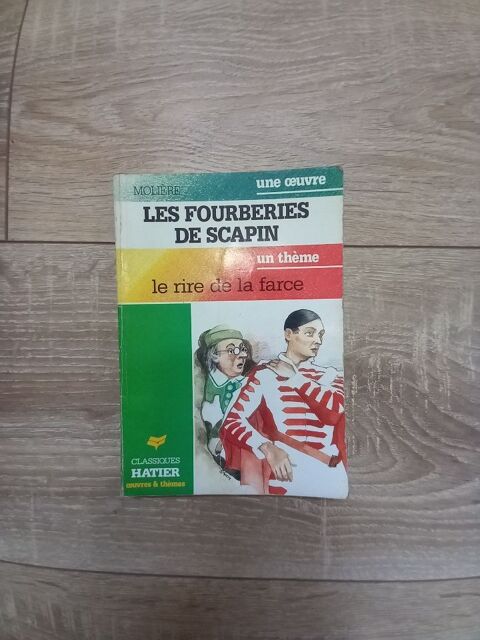 Livre Les fourberies de Scapin édition Hatier 1 Villiers (86)