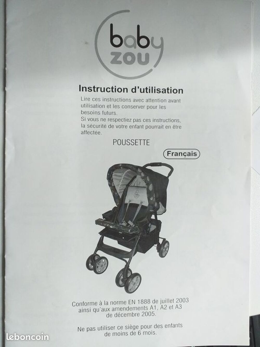 A SAISIR // Ensemble Poussette + Si&egrave;ge auto // pas cher Puériculture