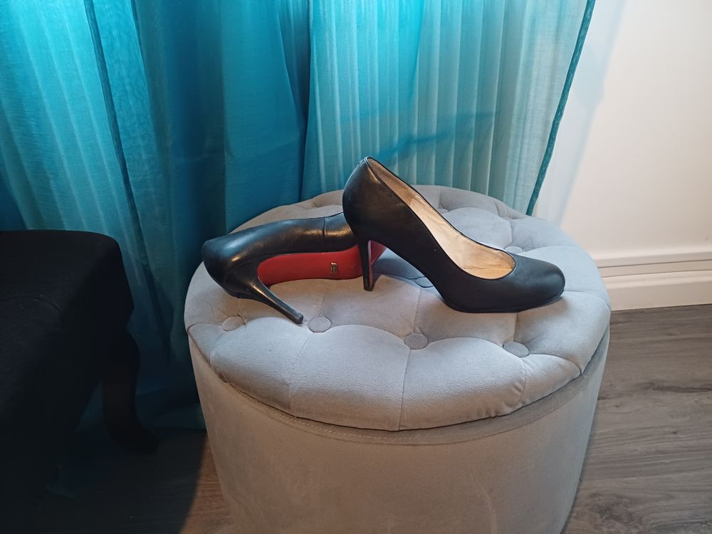 Escarpin noir buffalo Chaussures