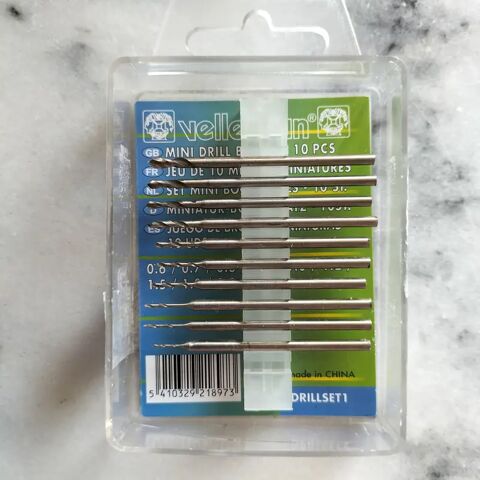 Jeu de 10 m�ches pour perceuse de pr�cision - neuves 10 Tassin-la-Demi-Lune (69)