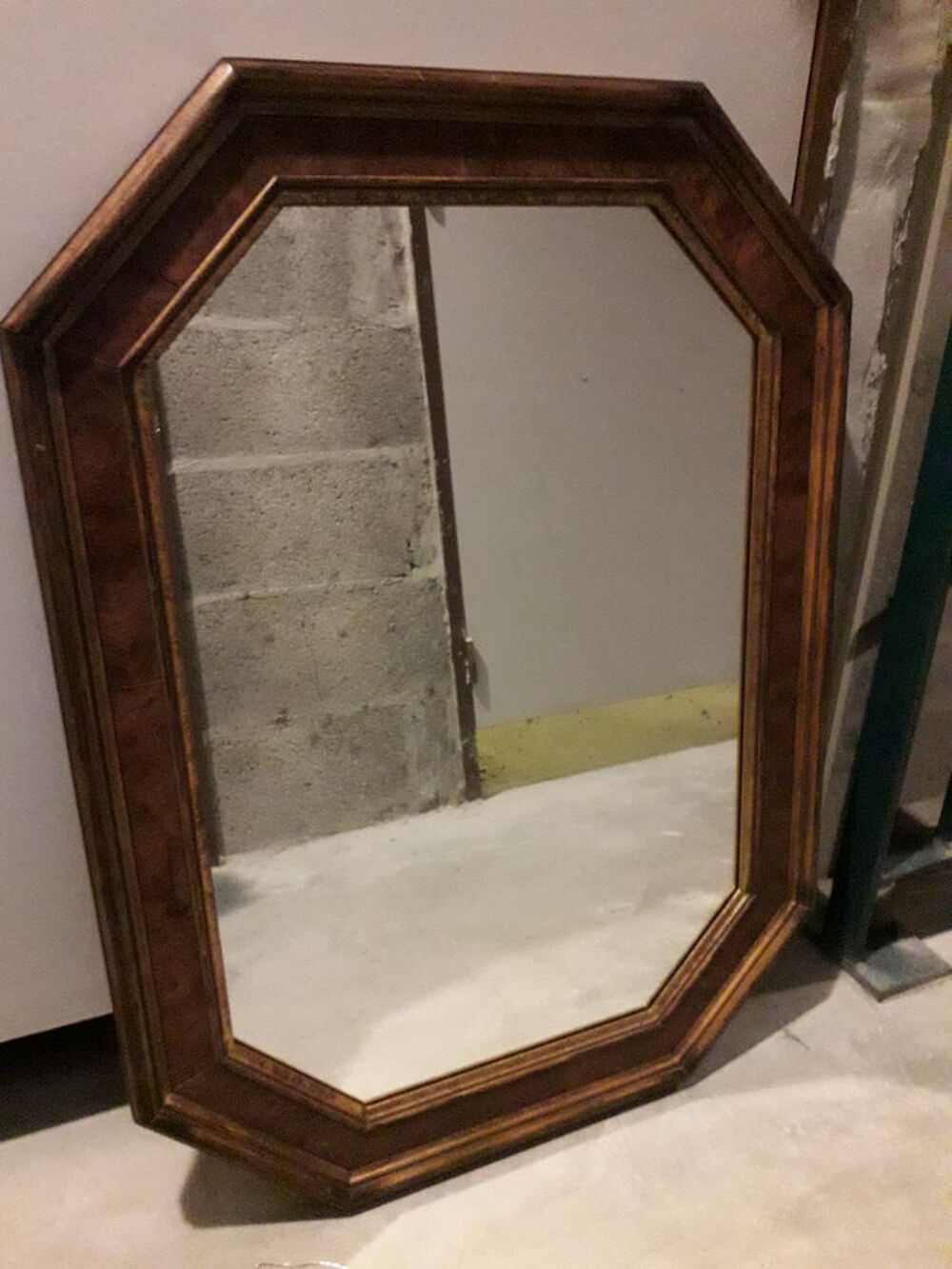 Miroir cadre bois Décoration