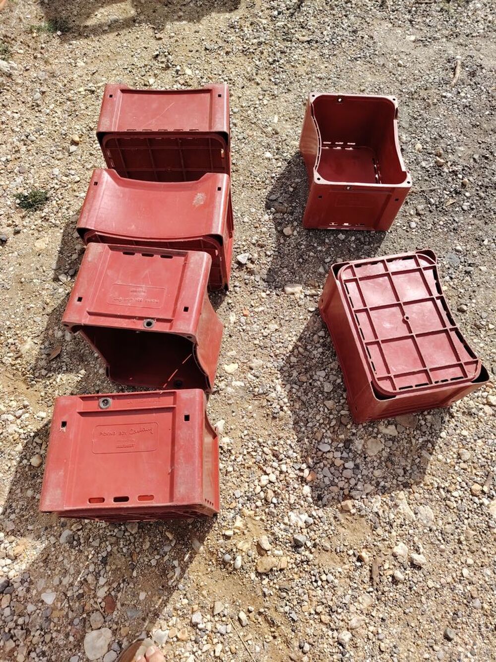 Caisses plastiques transport 30x40xh21 alibert Bricolage
