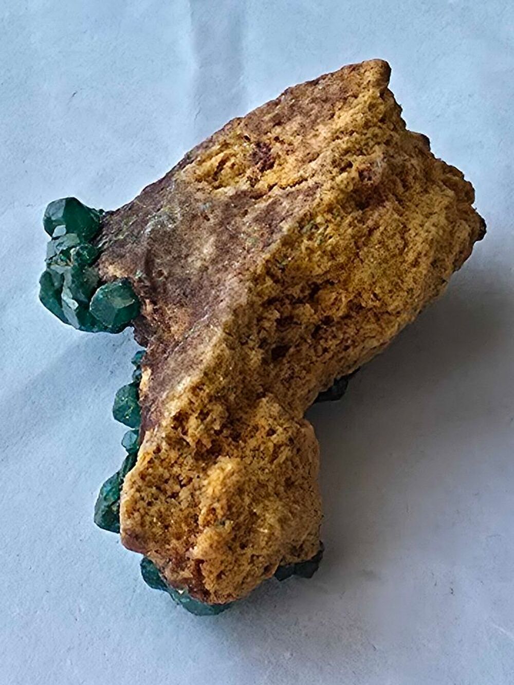 Dioptase sur Matrice du Katanga RDC-Collection 26g 
