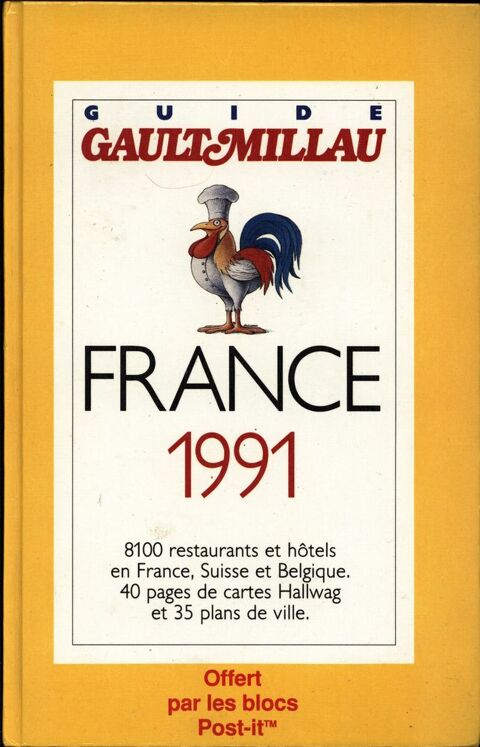 Guide GAULT et MILLAU ? France 91 ? vintage
50 Septmes-les-Vallons (13)