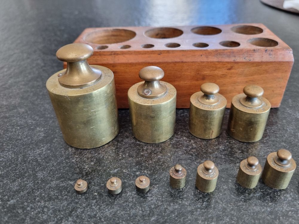 S&eacute;rie Poids cuivre compl&egrave;te D�coration