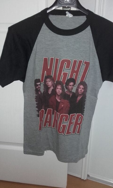 T-Shirt : Night Ranger - Live In Europe '85 - Taille : M 250 Angers (49)