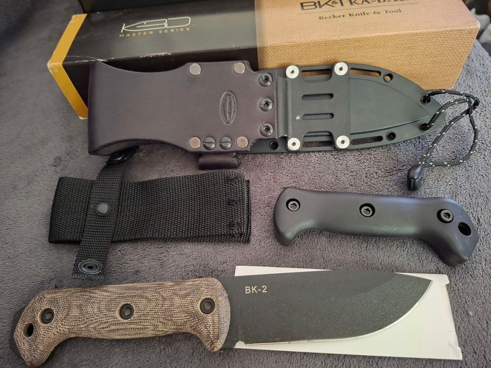 Couteau kabar BK2 . ka-Bar Bricolage