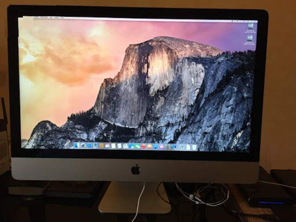 Imac 27 pouce fin 2013 i7/16 go/3.5 GHz Matériel informatique