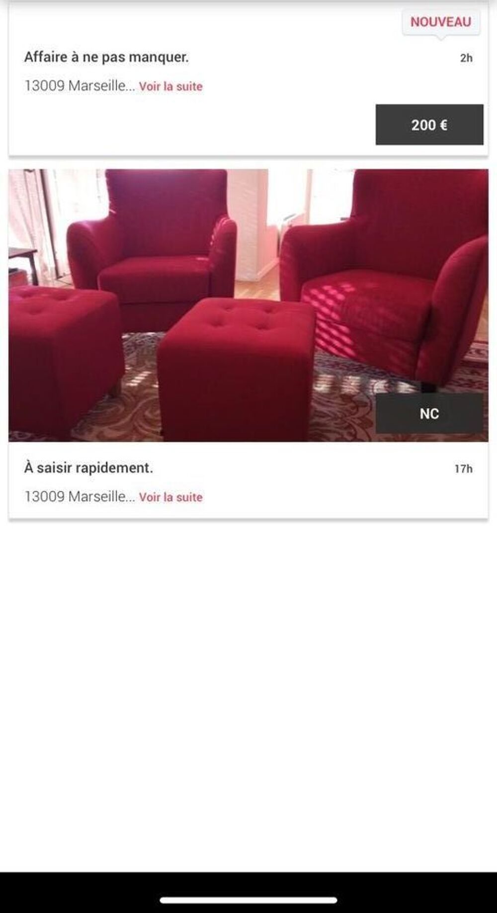 &Agrave; r&eacute;aliser rapidement !
Meubles