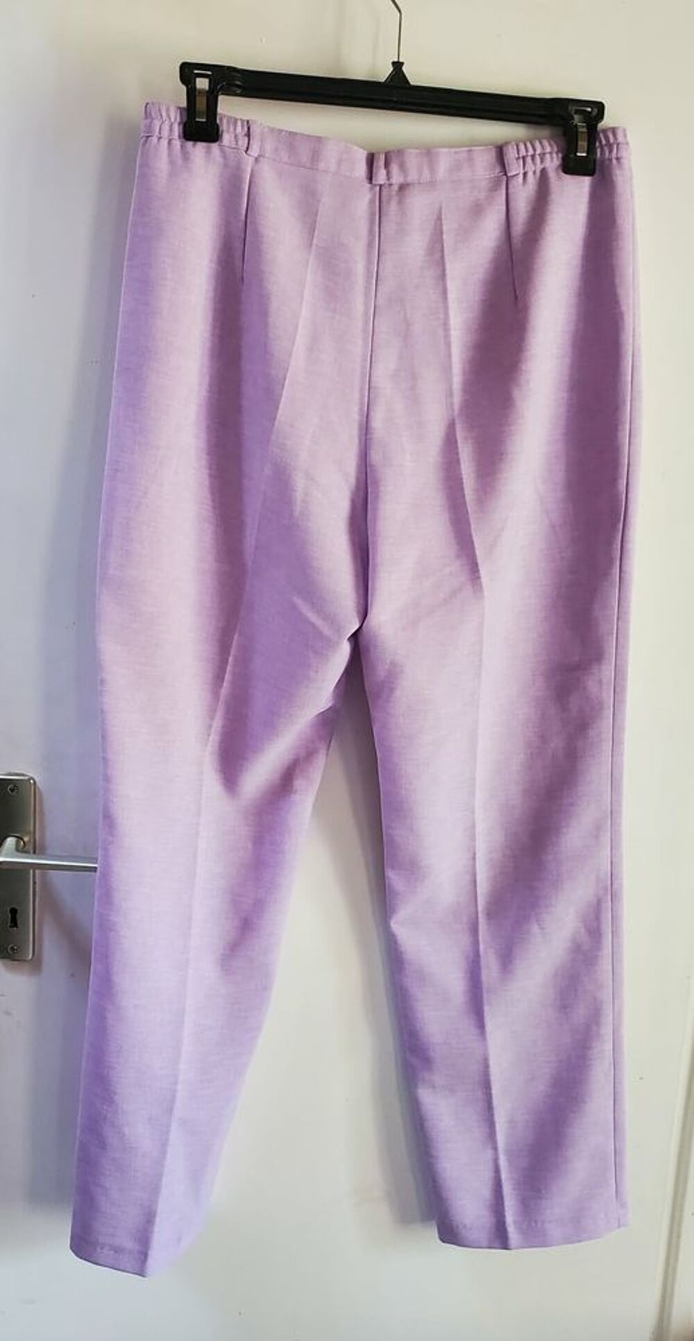 PANTALON FEMME ENTRE NOUS TAILLE 48 LILAS Vêtements