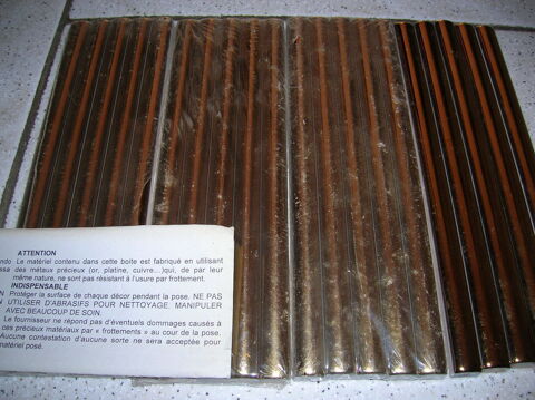 20 baguettes décoratives neuves en métaux précieux 15 Reims (51)
