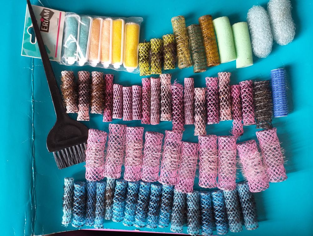 Gros lot de bigoudis Bricolage