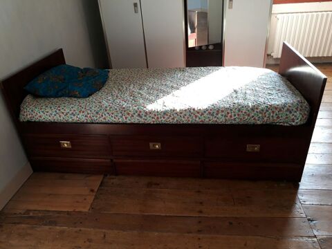 chambre Ado lit bateau + secretaire 149 Cheneché (86)