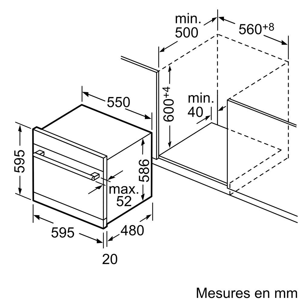 Lave-vaisselle Bosh encastrable ? Format four Electroménager