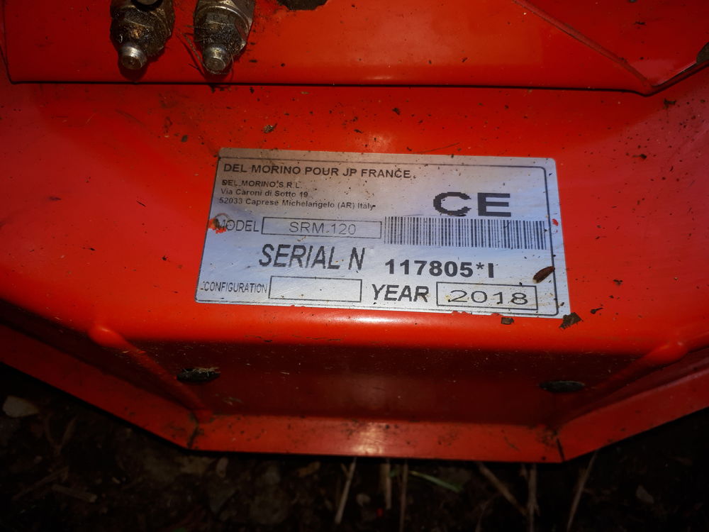 coupe tondeuse arri&egrave;re SRM Jardin