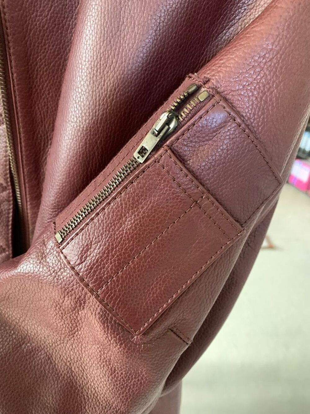 blouson neuf en cuir THE KOOPLES Vêtements