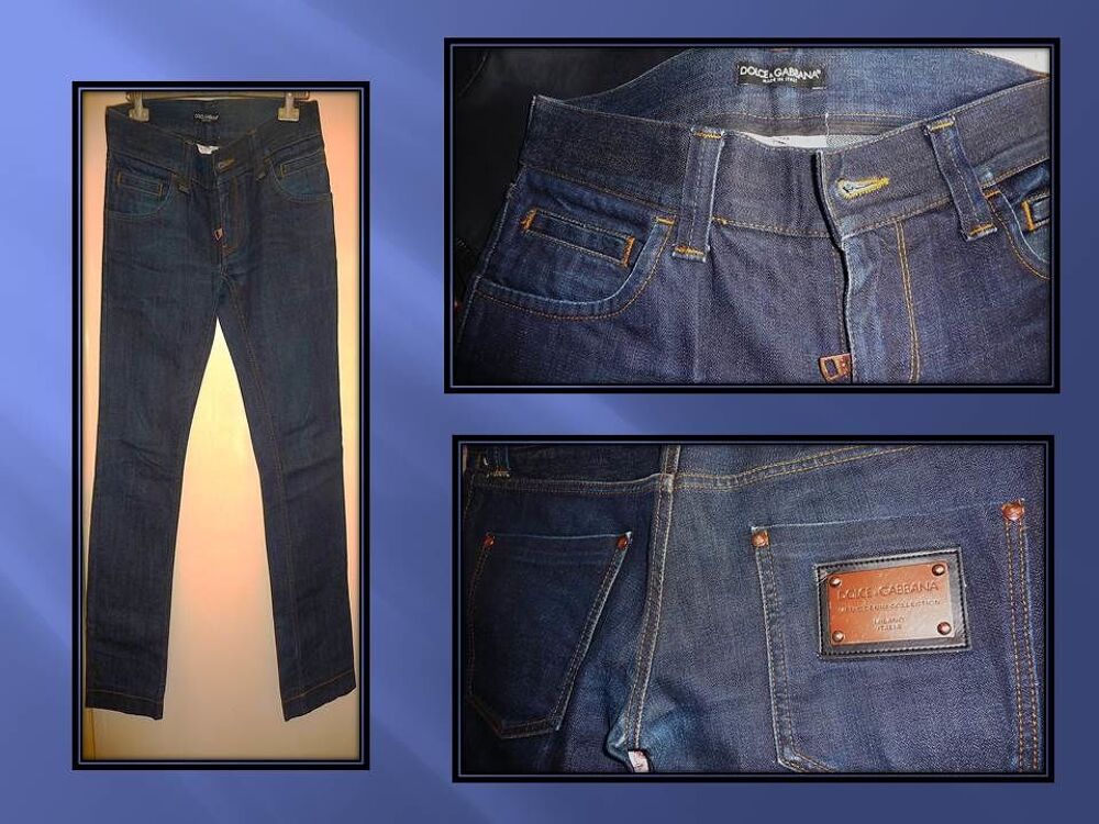 Jeans femme 10 gold D/Gabbana Vêtements