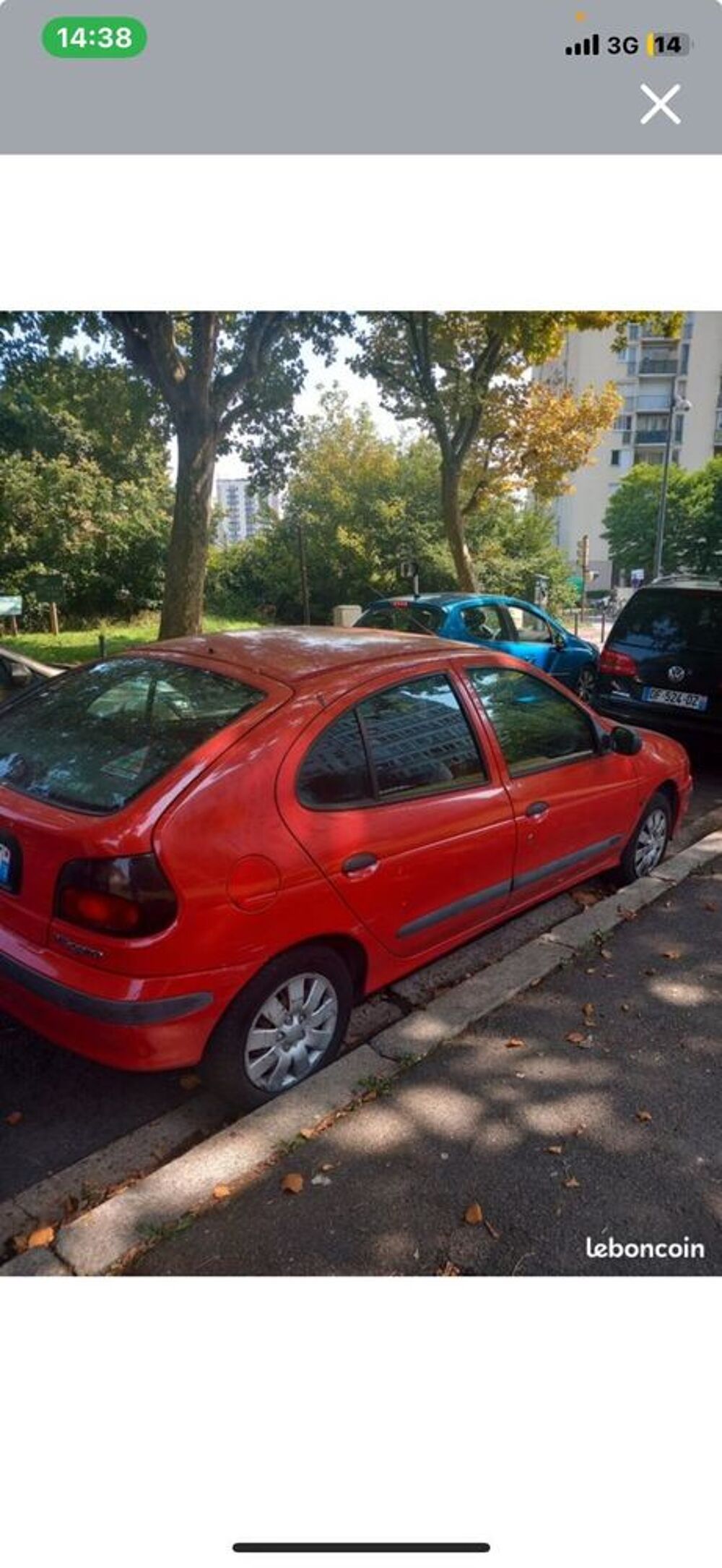 M&eacute;gane 1.9 D RXE 1999 occasion 93200 Saint-Denis