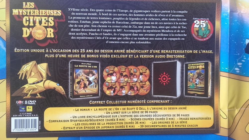 Les Cit&eacute;s d' Or - Coffret Collector Num&eacute;rot&eacute; 