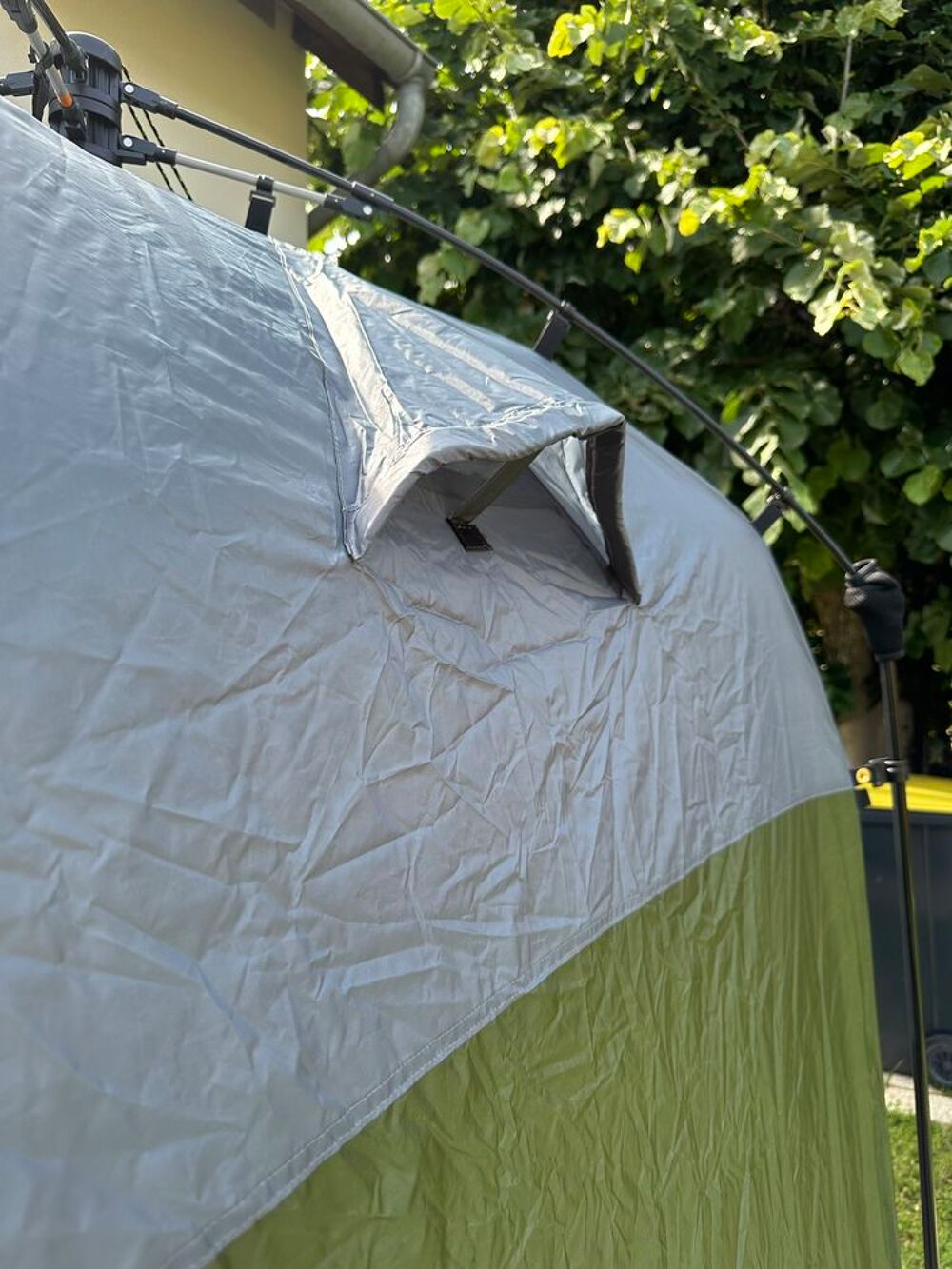 Tente annexe cuisine camping Jardin