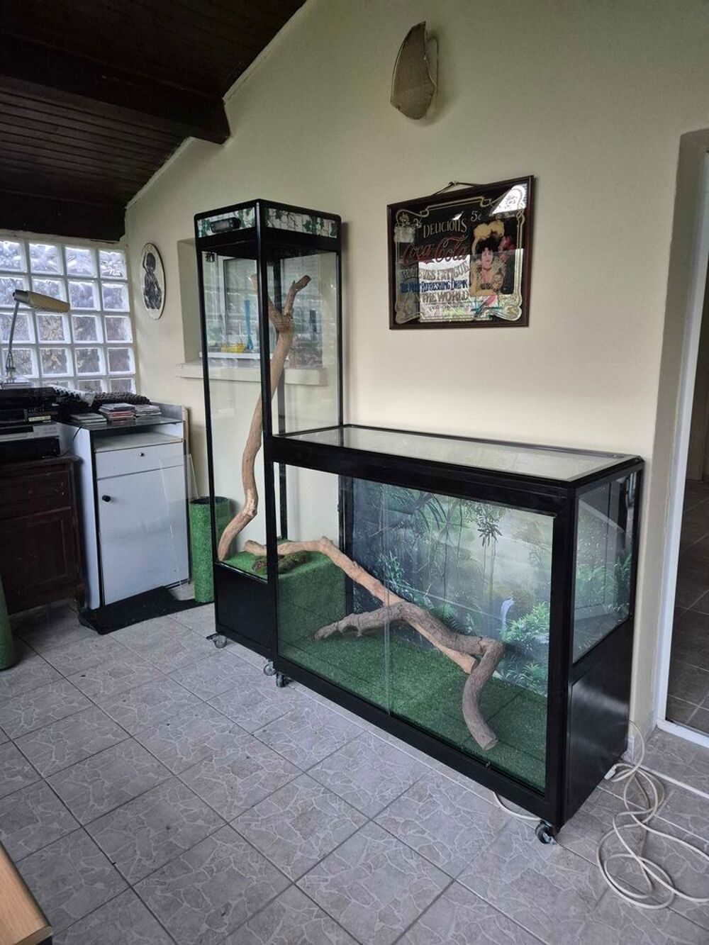 grand terrarium Meubles