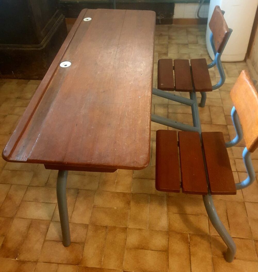 bureau double &eacute;colier Meubles