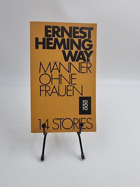 Livre Ernest Heming Way : M�nner Ohne Frauen 14 Stories 1 Vulbens (74)