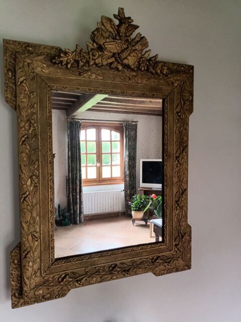 Ancien miroir 19�me 120 Chaspinhac (43)