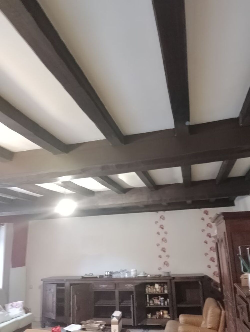 Poutres et solives en ch&ecirc;ne Bricolage
