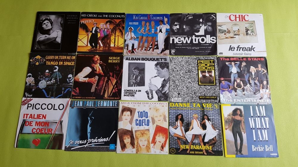 LES 45T PHOTO 29 CD et vinyles