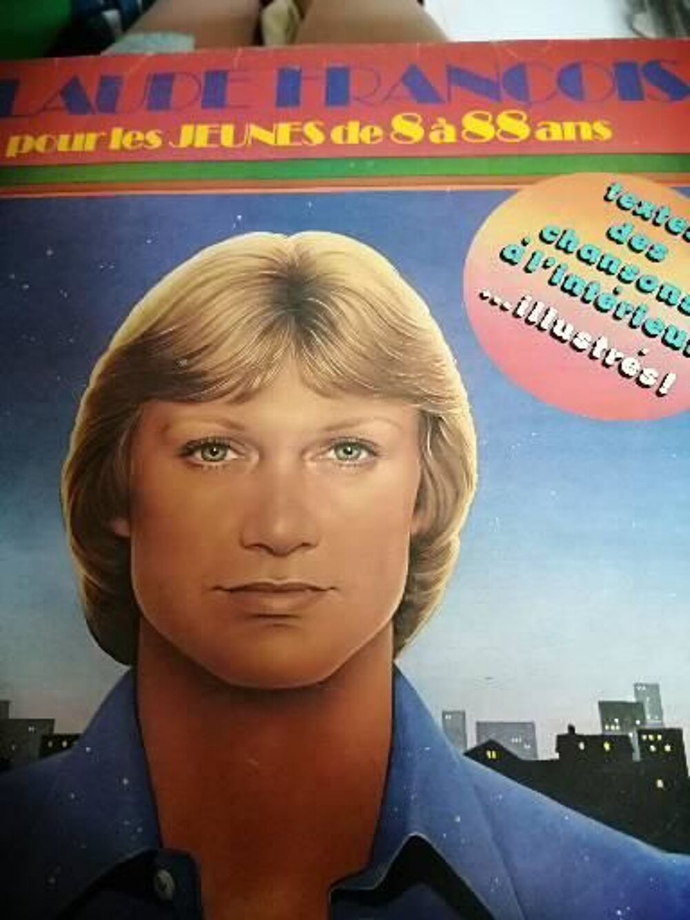 Vinyle 33 tours Claude Fran&ccedil;ois "Pour les jeunes de 7/88 ans CD et vinyles