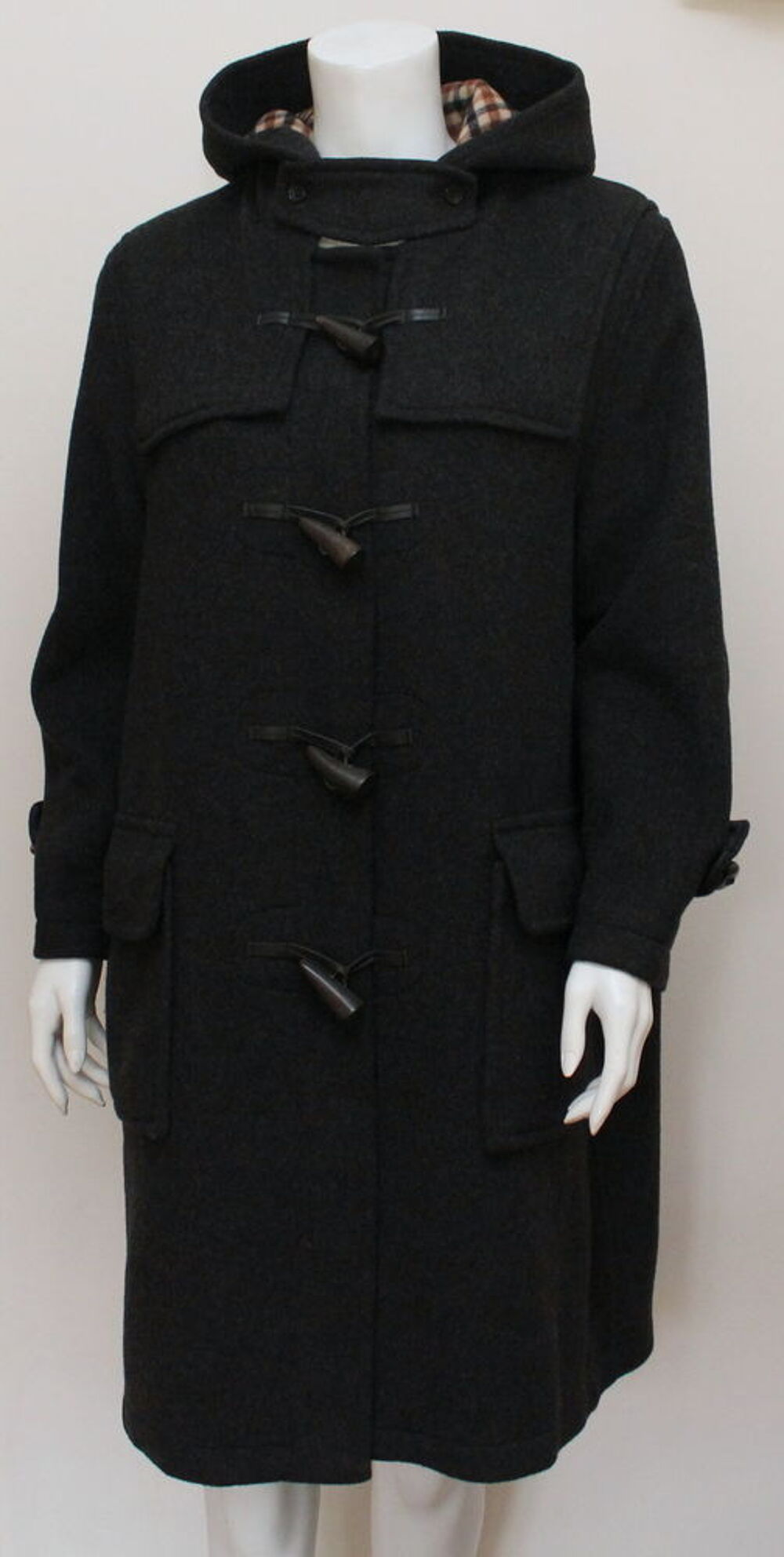 Manteau Duffle Anthracite AQUASCUTUM T.M Vêtements