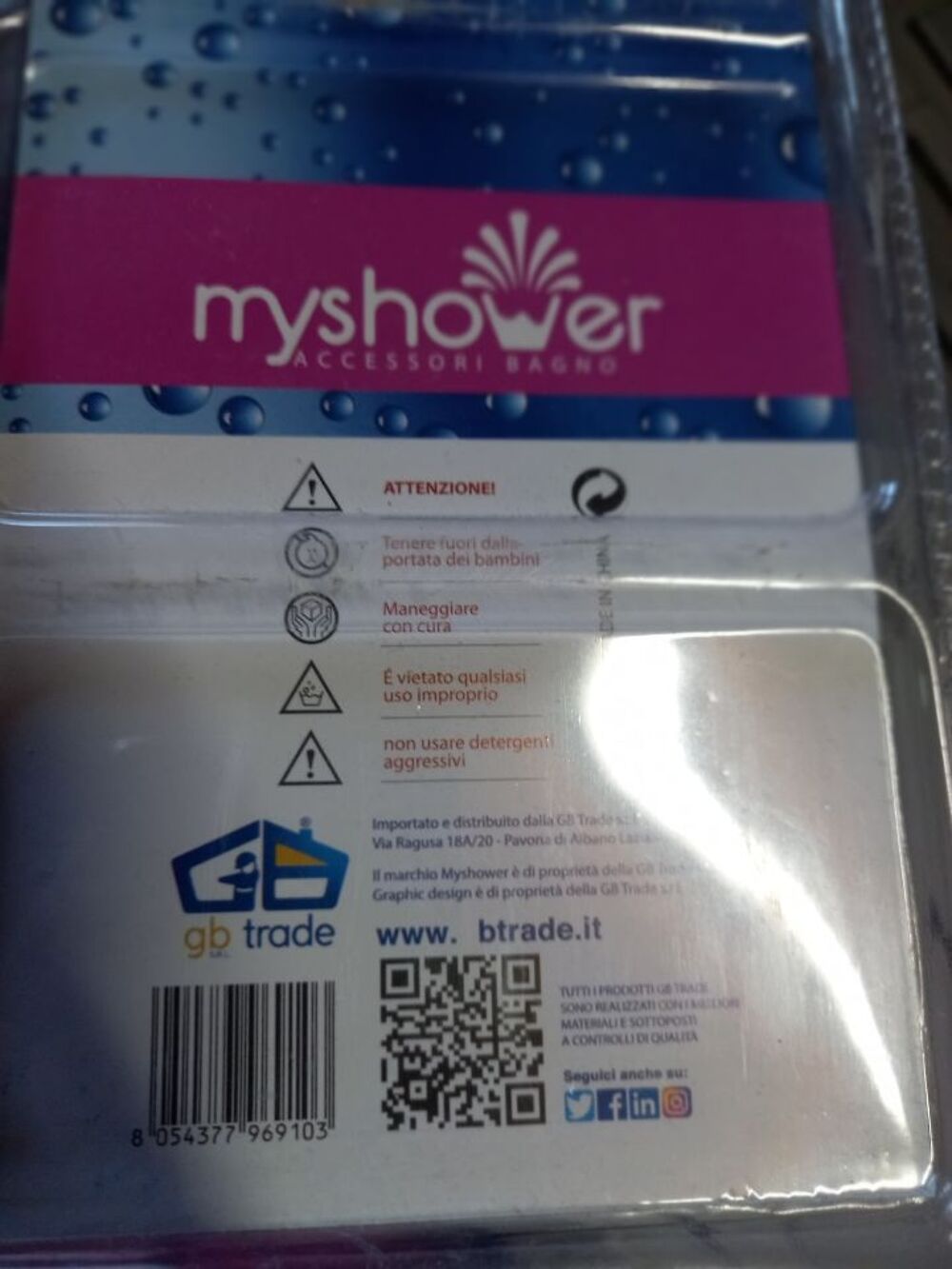 Barre de douche Bricolage