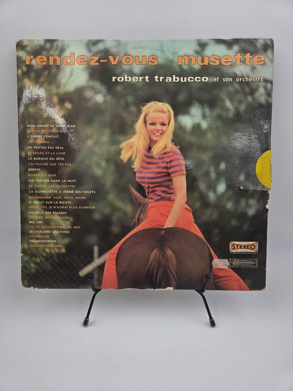 Vinyle 33 tours Rendez-Vous Musette : Robert Trabucco... CD et vinyles