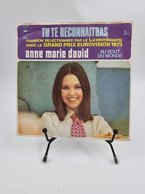 Vinyle 45 tours Anne Marie David : Tu te Reconnaitras  2 Vulbens (74)
