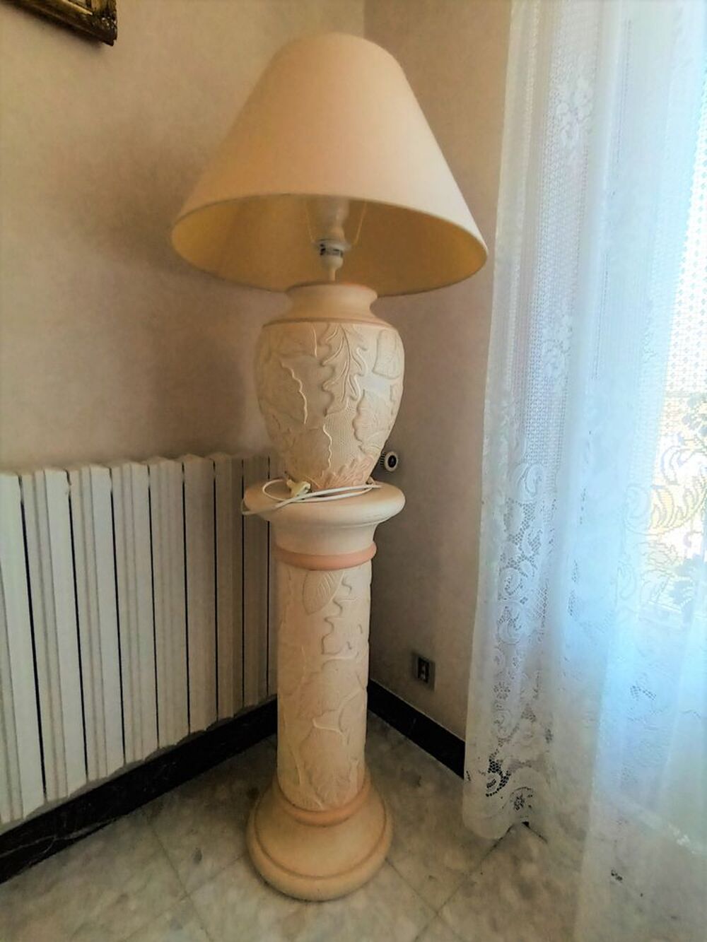 Lampe sur colonne Dcoration