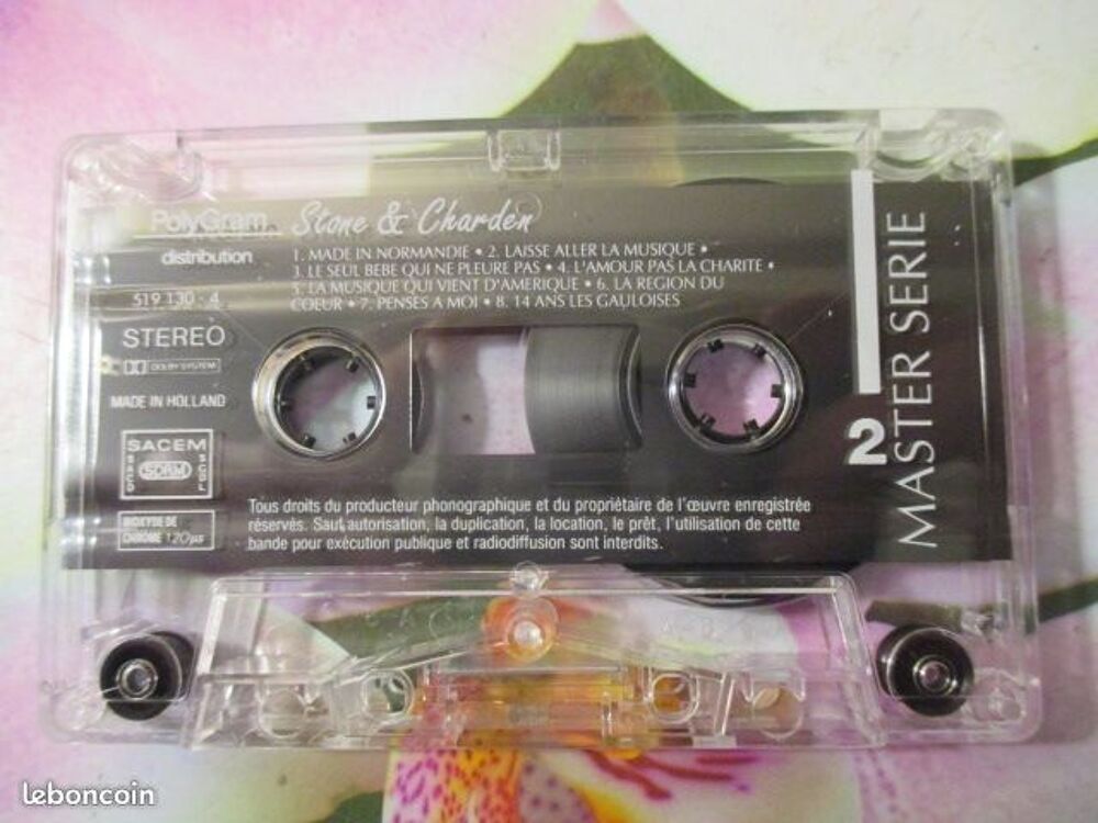 Cassette audio Stone &amp; Charden CD et vinyles
