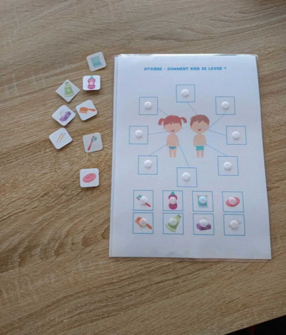 Montessori la propret&eacute; Jeux / jouets