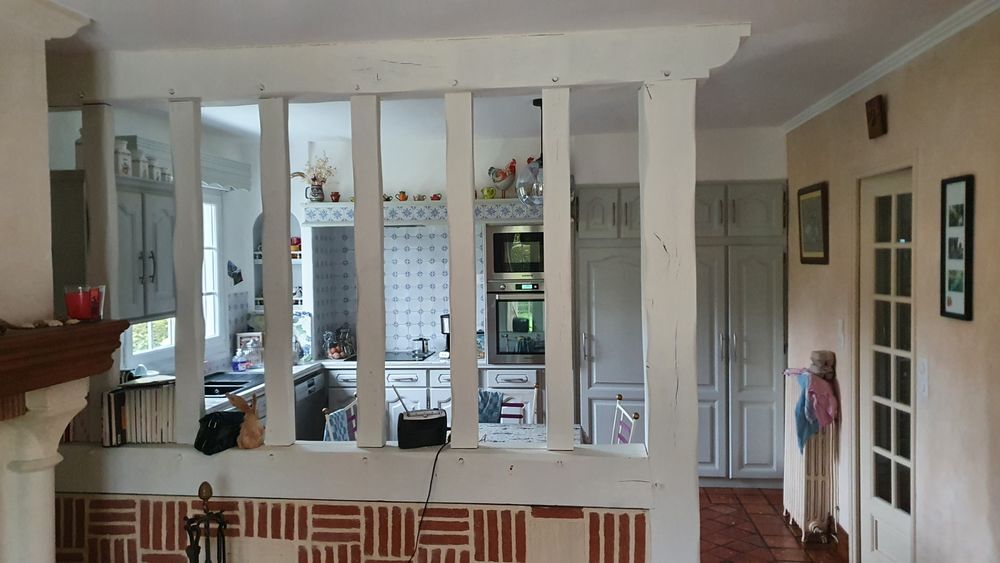 Claustra en ch&ecirc;ne Bricolage