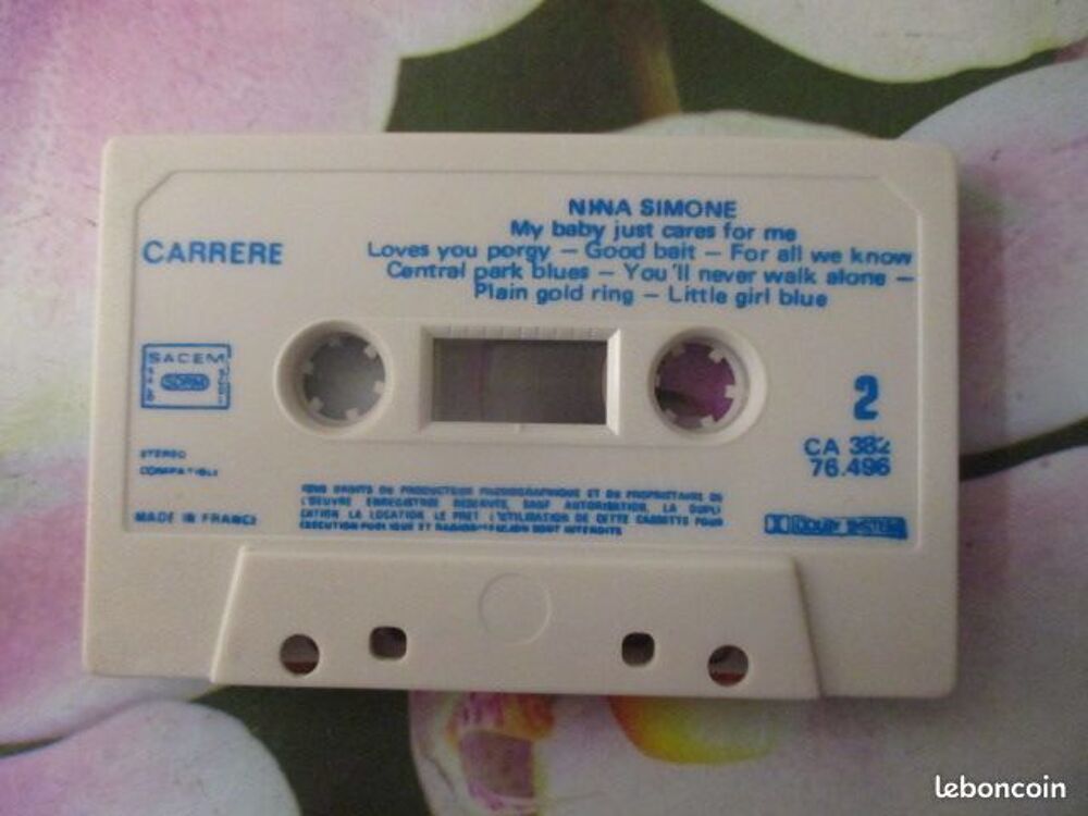 Cassette audio Nina Simone CD et vinyles