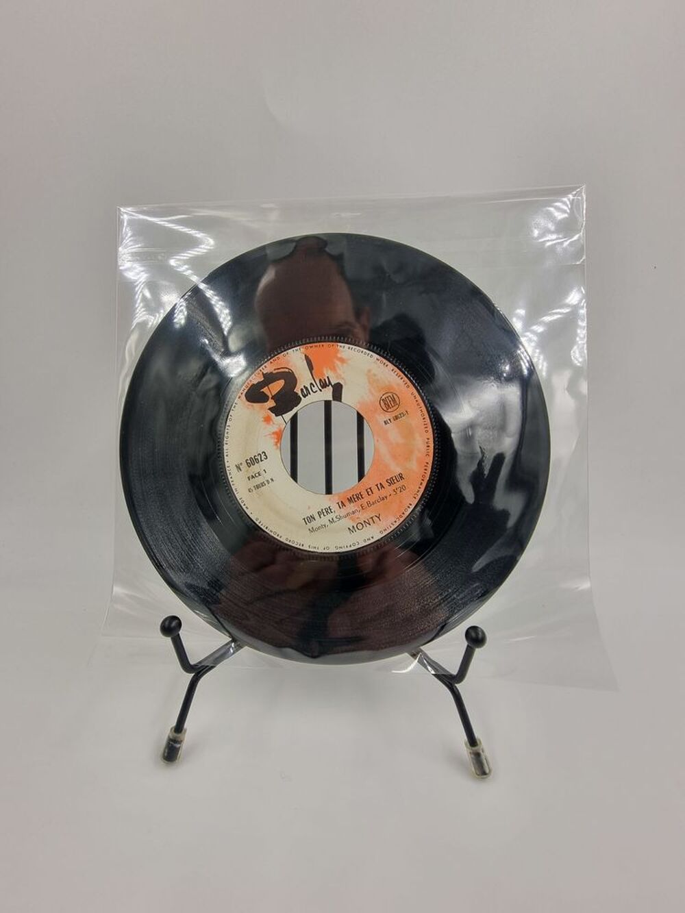 Vinyle 45 tours Monty : Ton P&egrave;re, ta M&egrave;re et ta S?ur... CD et vinyles