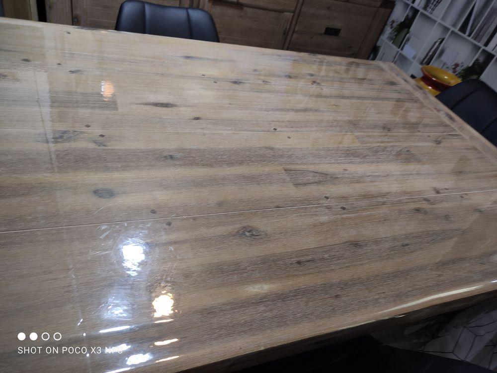 table a manger en acacia 160x100 avec rallonge de 50cm Meubles