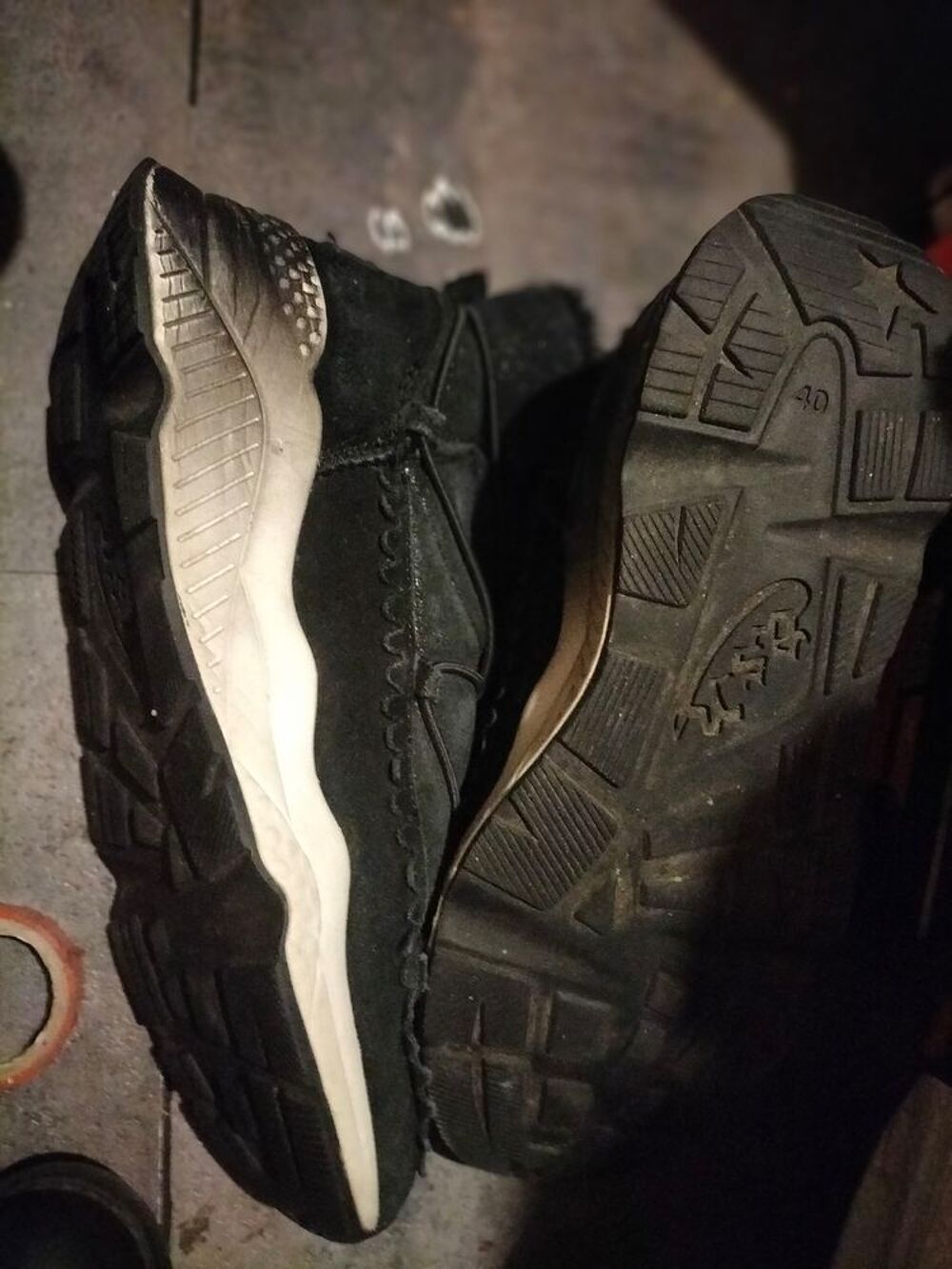 Basket cuir fourr&eacute;e Ash pointure 40 tr&egrave;s bon &eacute;tat Chaussures