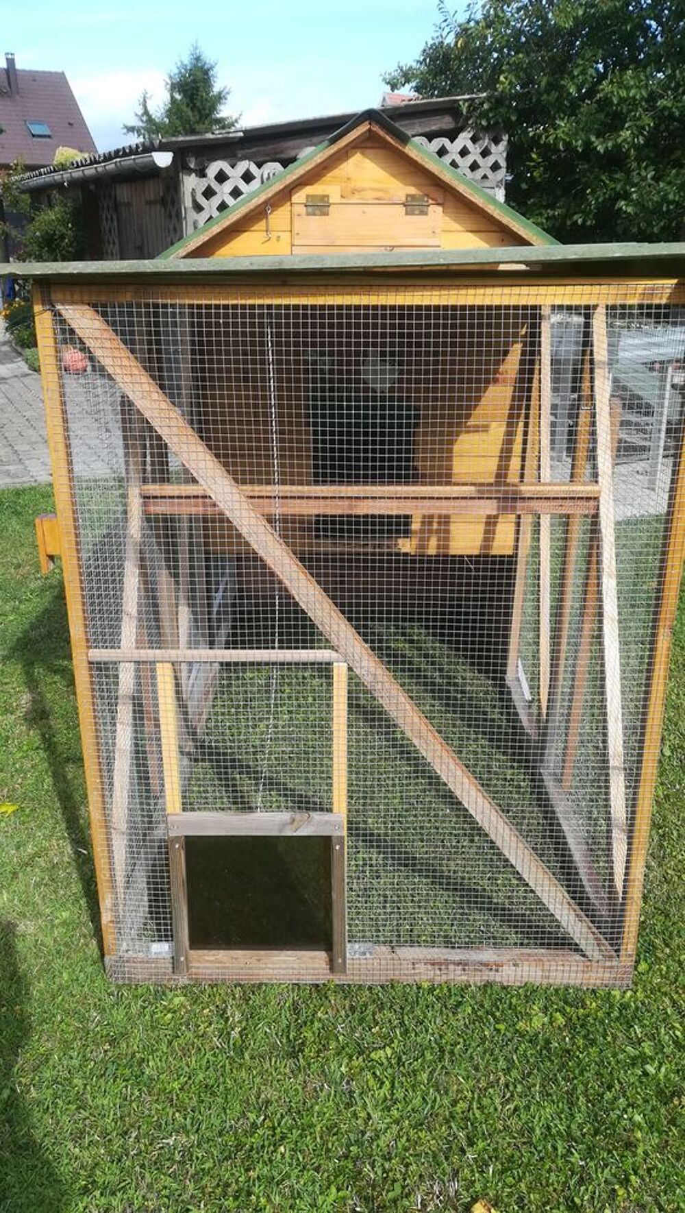 Poulailler mobile Jardin