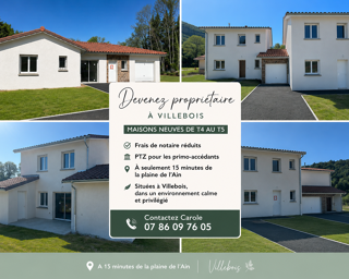  Maison 4 pièces 90 m² Villebois