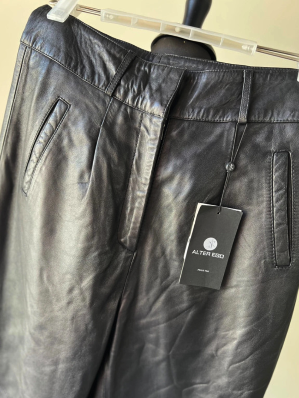 Pantalon en cuir Alter Ego L / 40 / 12&middot;Neuf avec &eacute;tiquette Vêtements