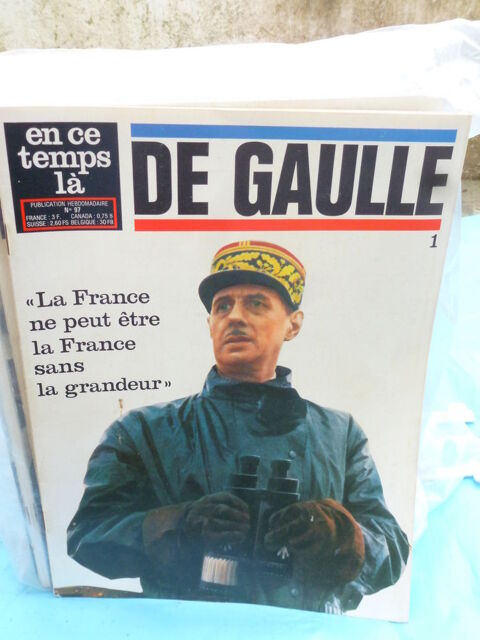 magazine  de CHARLES  DE GAULLE 3 Le Plessis-Robinson (92)