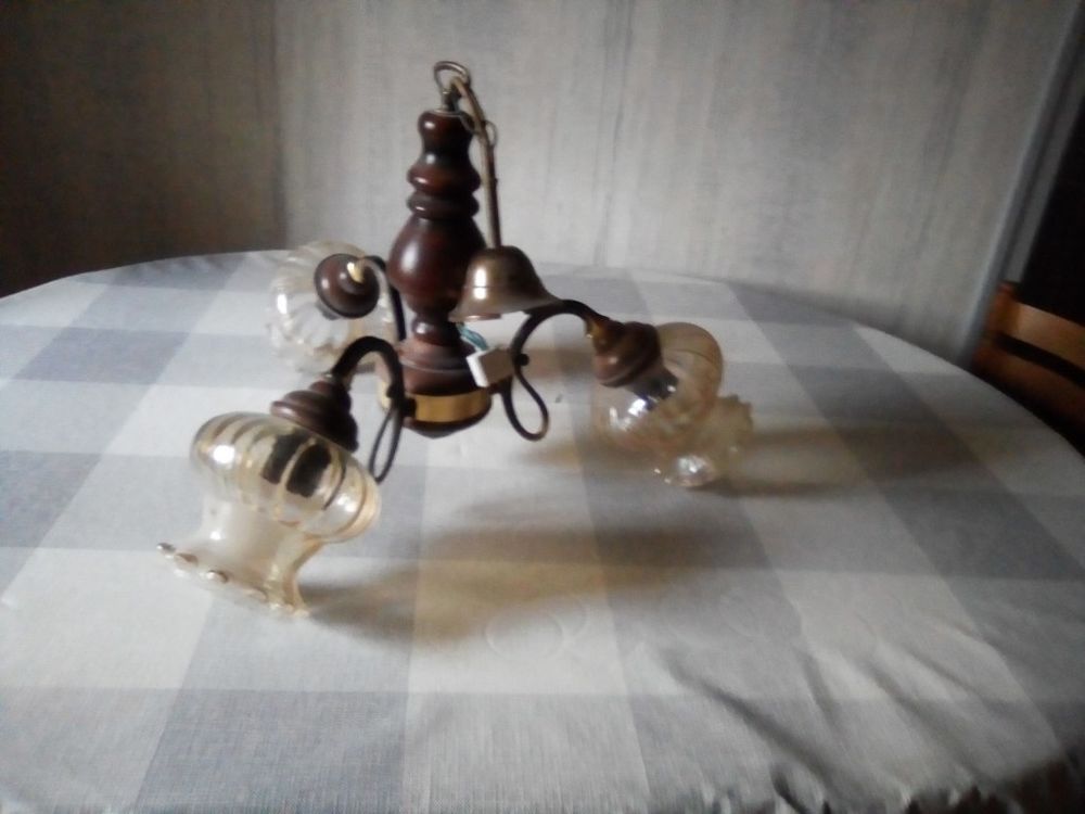 Lustre 3 lampes Décoration